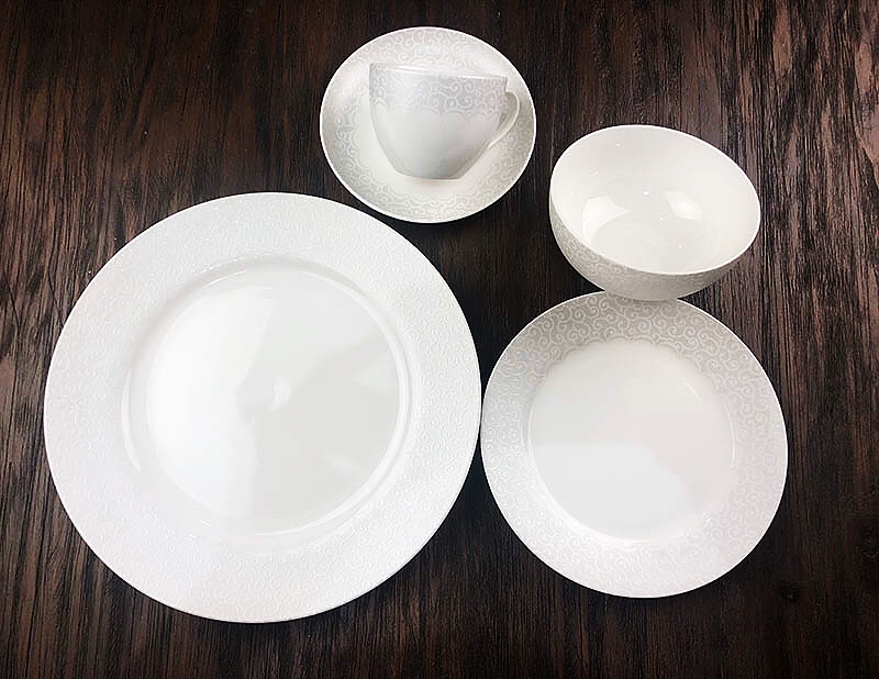 New Bone China Dinner Set