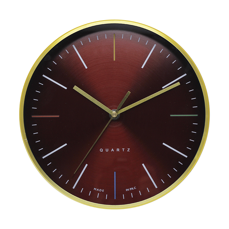 Metal wall clock