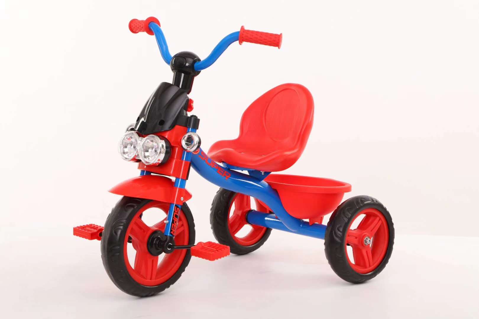 children tricycle with light
