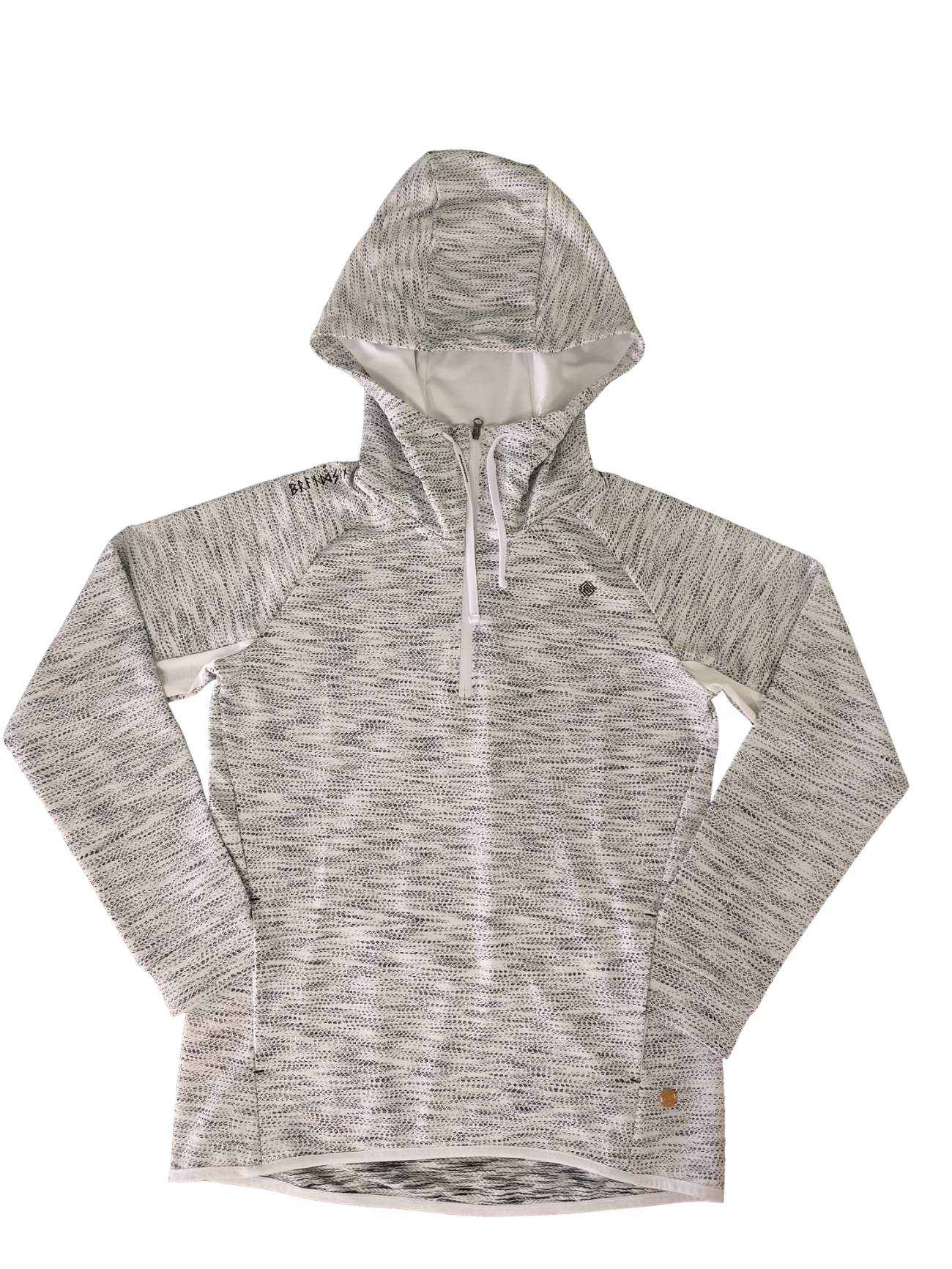 Women Running Hoodie 1/4 Zip Loose Fit Workout Gym Activewear