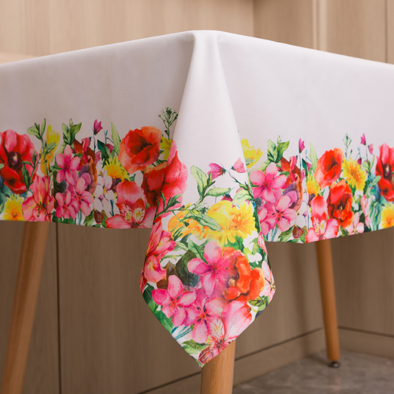 Printing table cloth