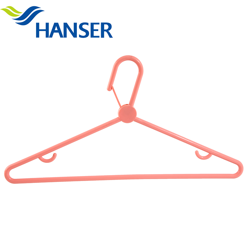 Windproof plastic hanger