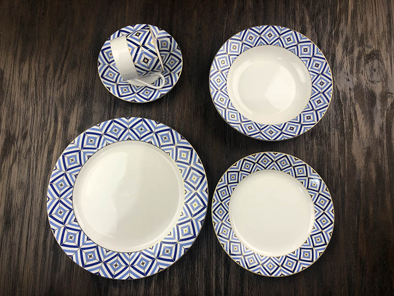 New Bone China Dinner Set