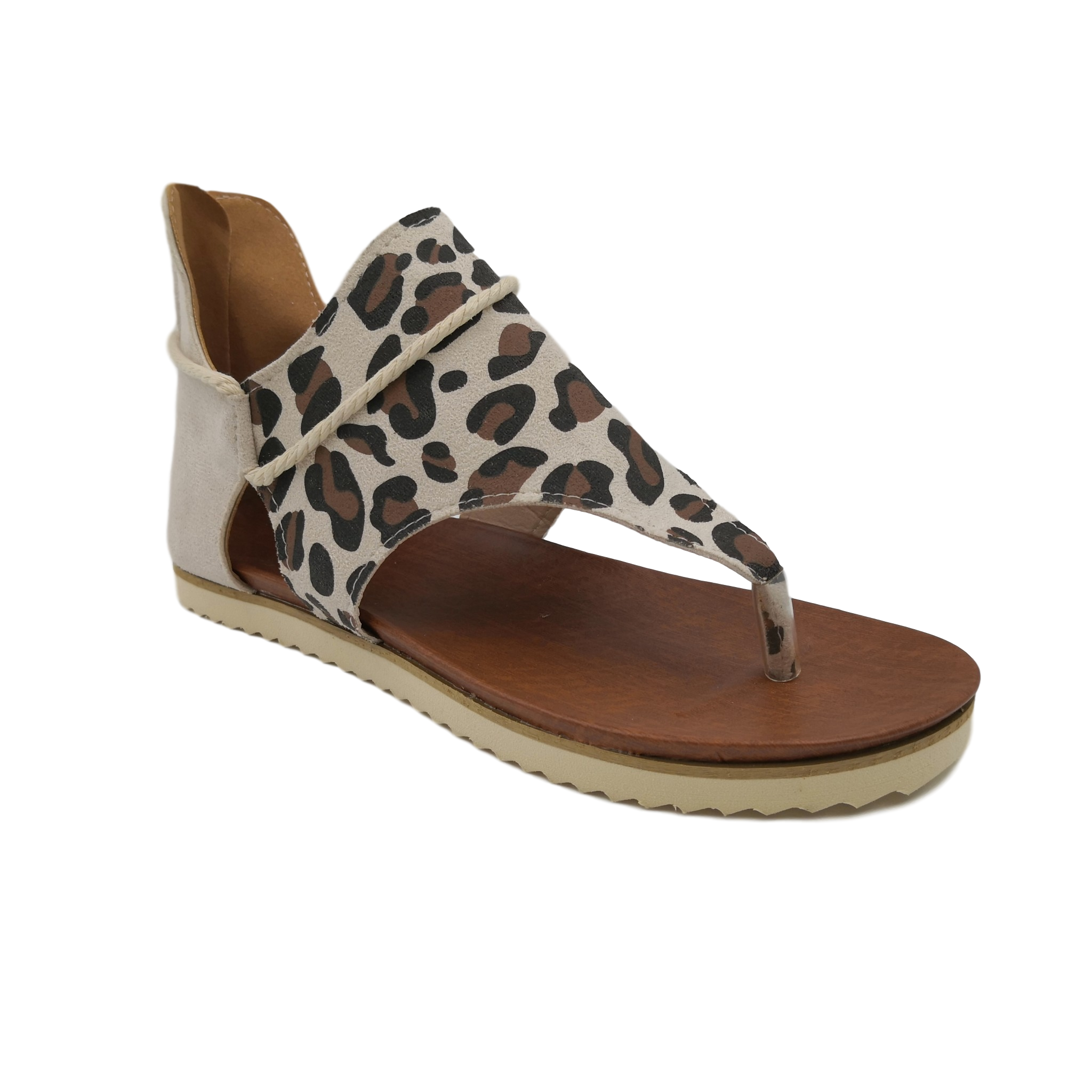 new lady flat sandals