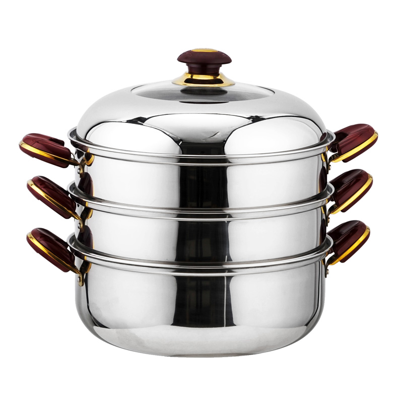 Stainless steel multi-use steamer pot