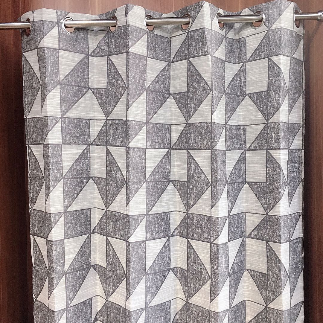 Jacquard Cutain Pair