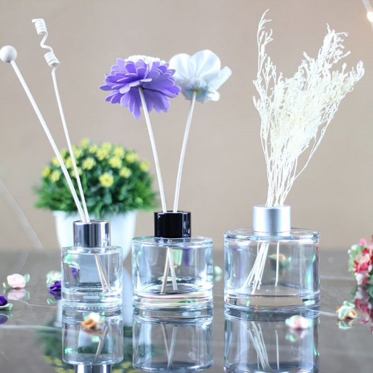 Home Decorative Fragrance Aromatherapy luxury reed diffusers with GLASS bottle