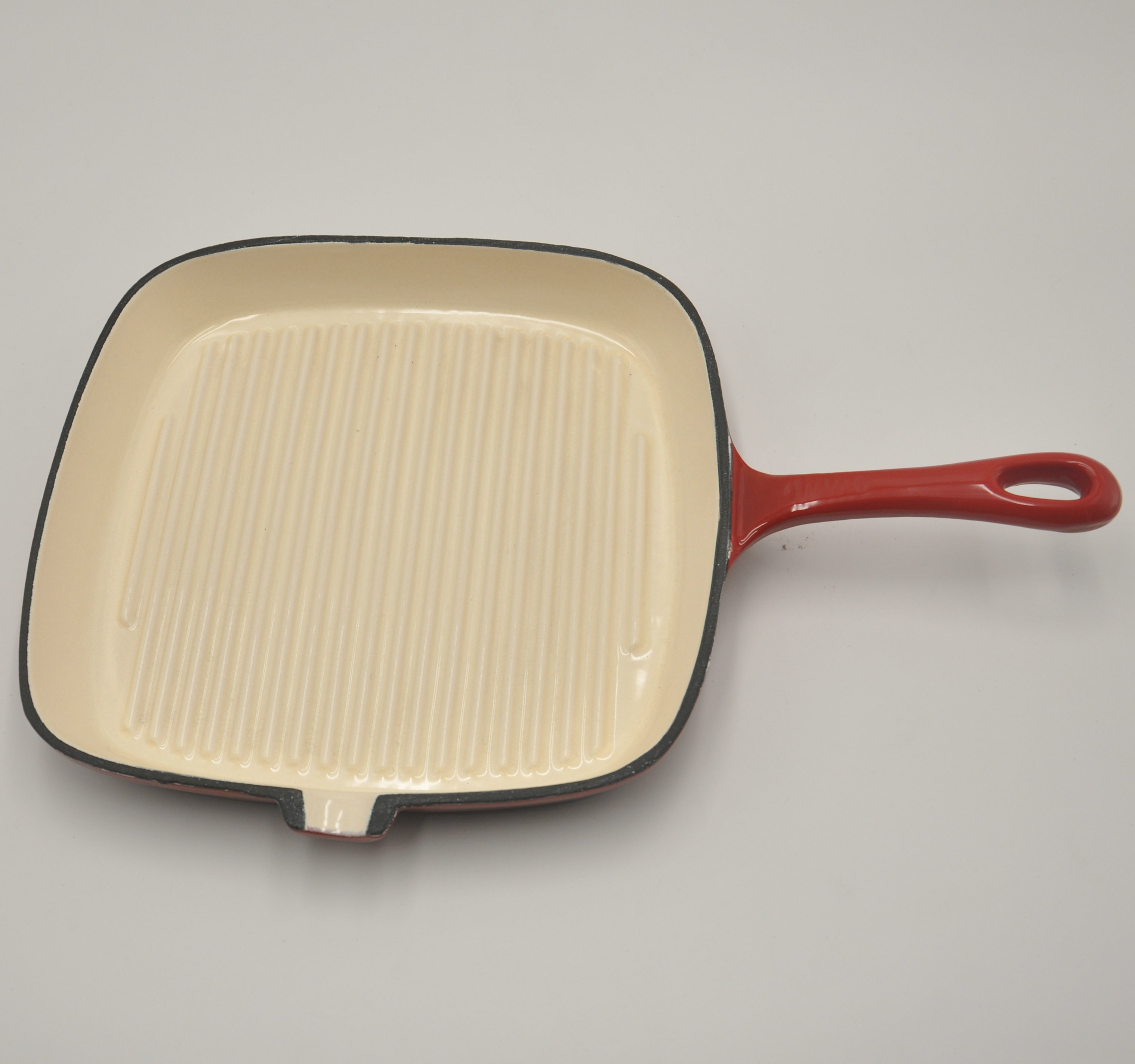 enamel cast iron grill pan