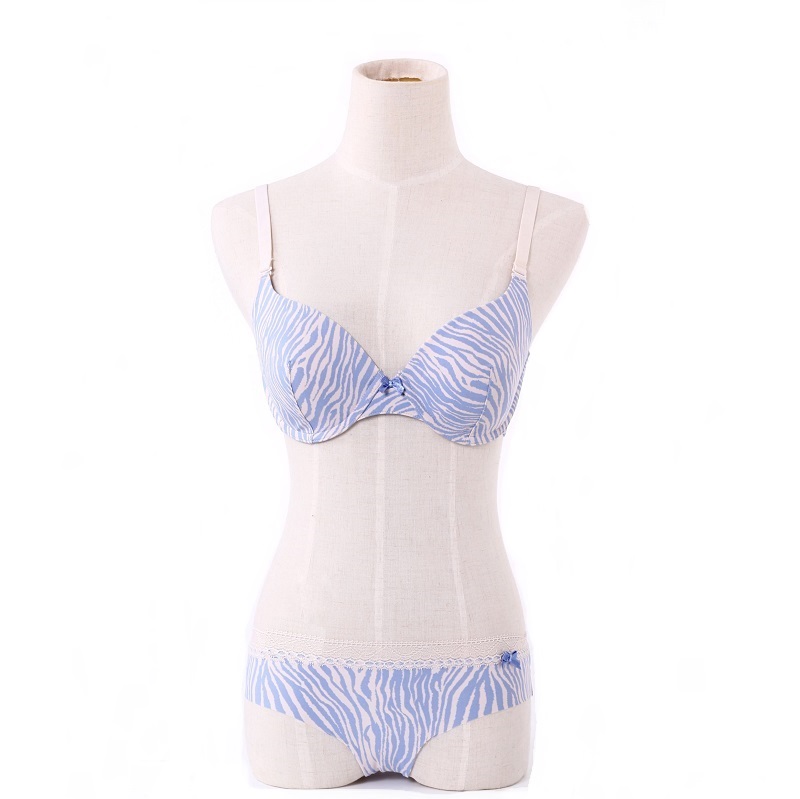 women's printed underwear set