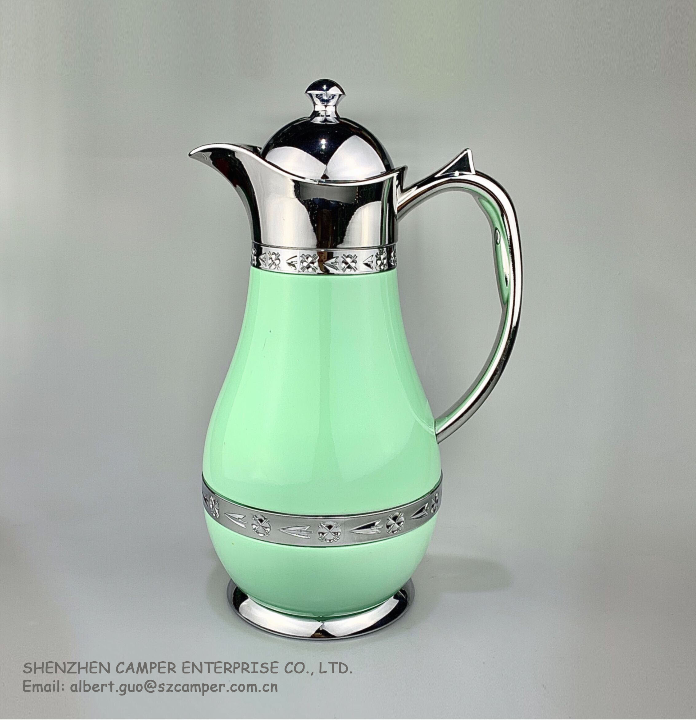Vacuum Flask coffee pot water bottle tea carafe and Colorful Thermos inner glass