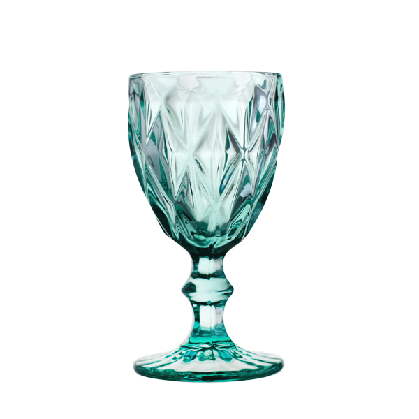 320ml/240ml color glass goblet