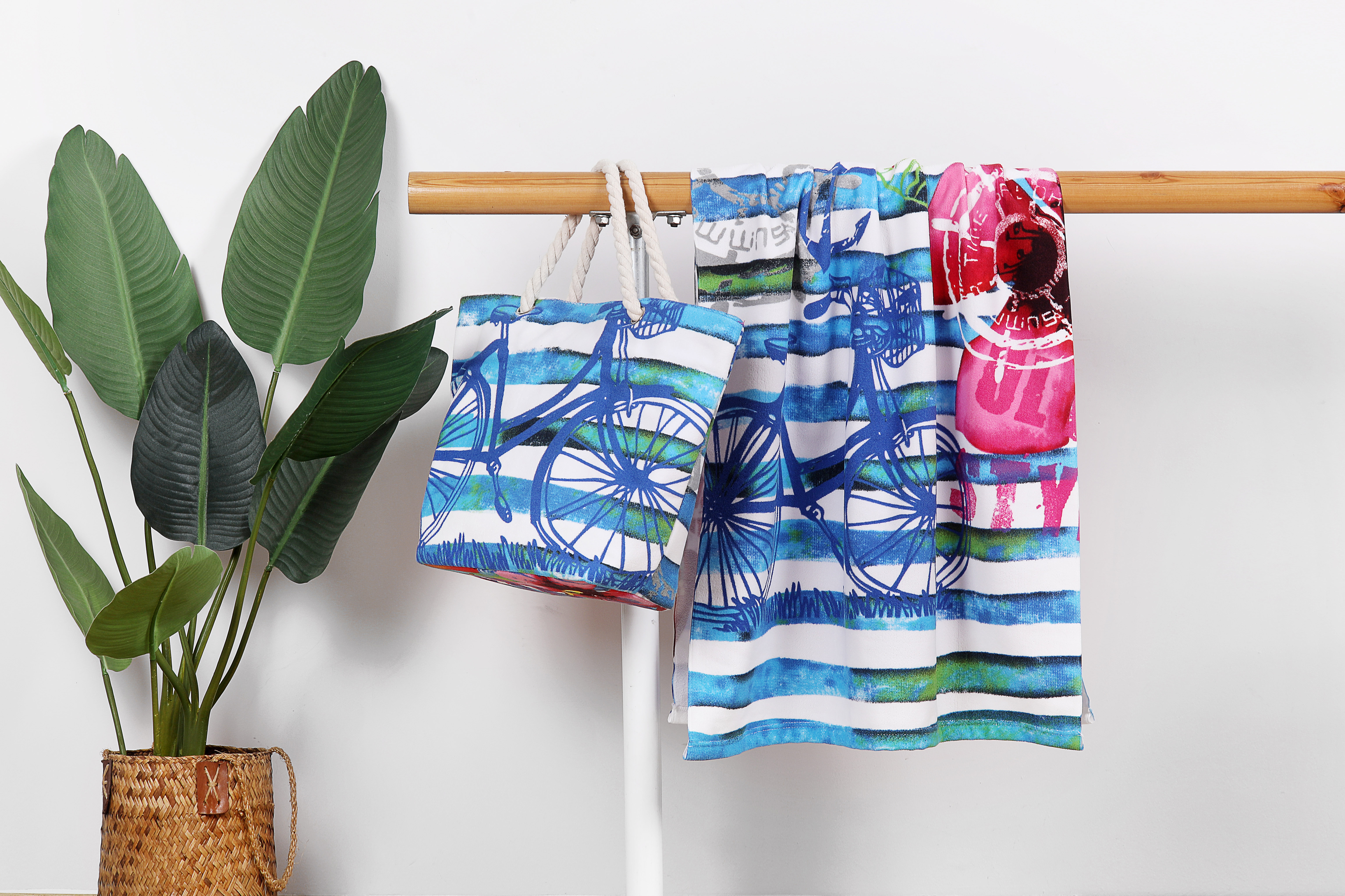 Beach Tote & Beach towel Set