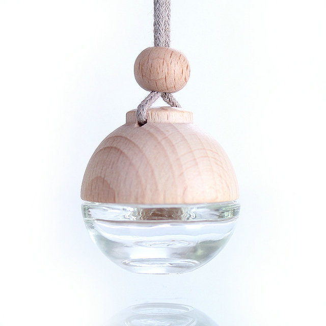 Wholesale Hanging car diffuser perfume glass bottle 5ml