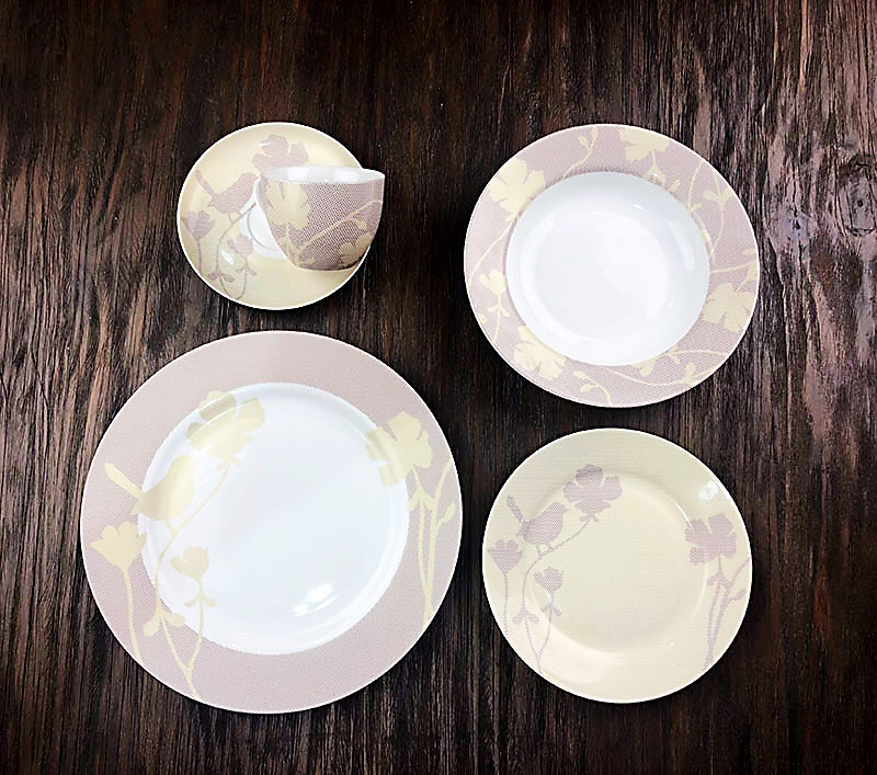New Bone China Dinner Set