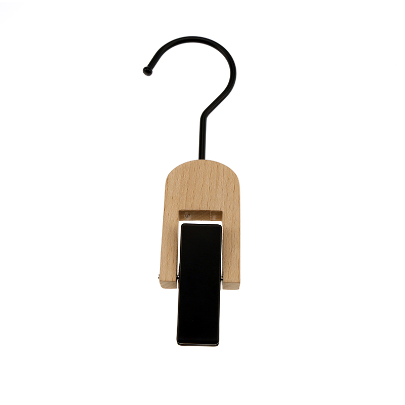 Wood+Metal Hanger hook with clip