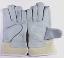Cowhide split leather working glove
