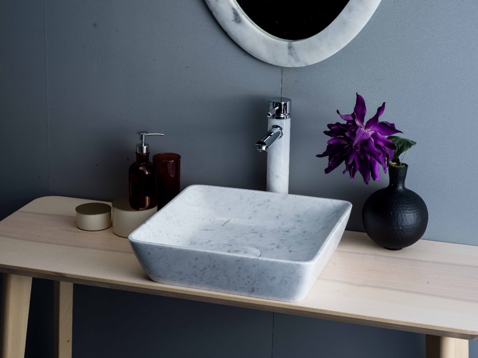 IJA4010CA Contemporary Design Wash Basin in Natural Marble