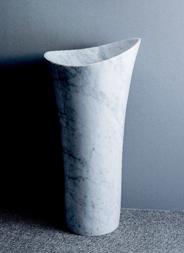 GLORI9045CA Marble Pedestal Basin