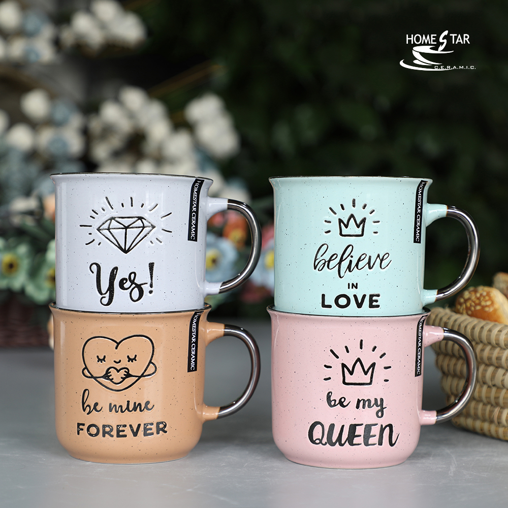 15OZ stoneware enamel mug