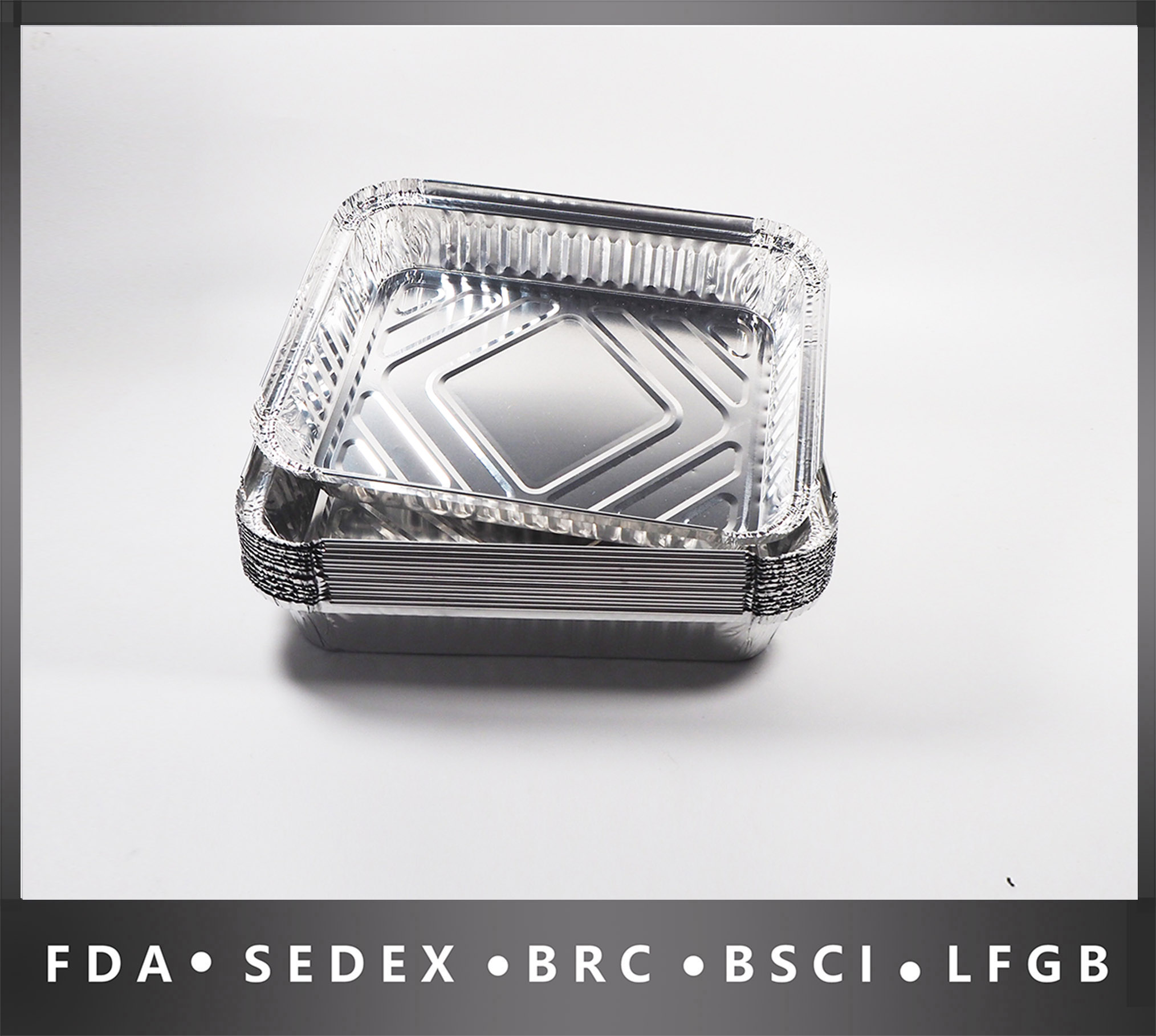 Aluminium Foil Container Serving Trays Takeaways