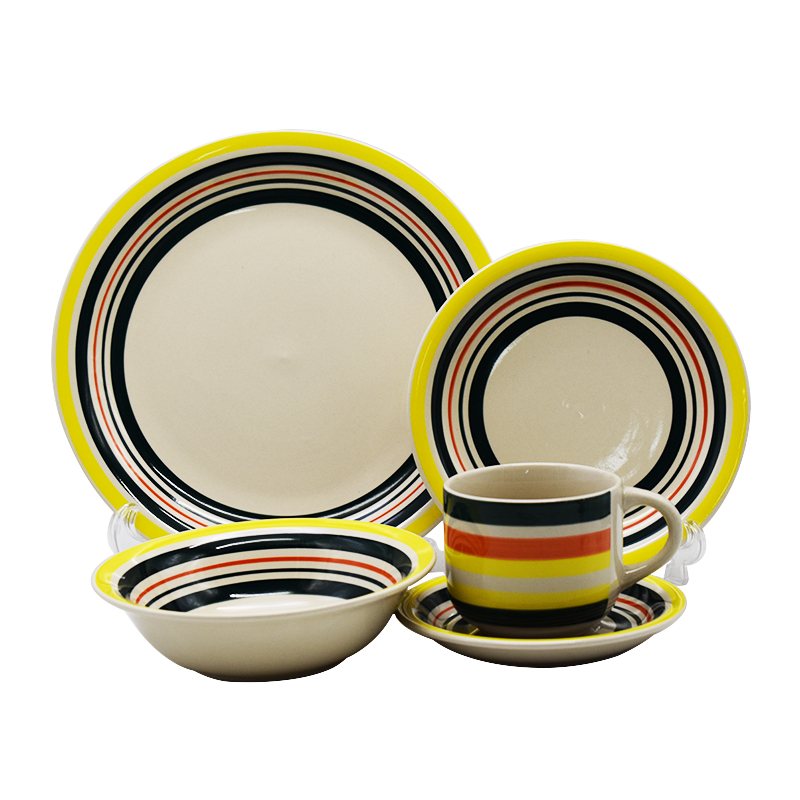 20pcs stoneware dinner set