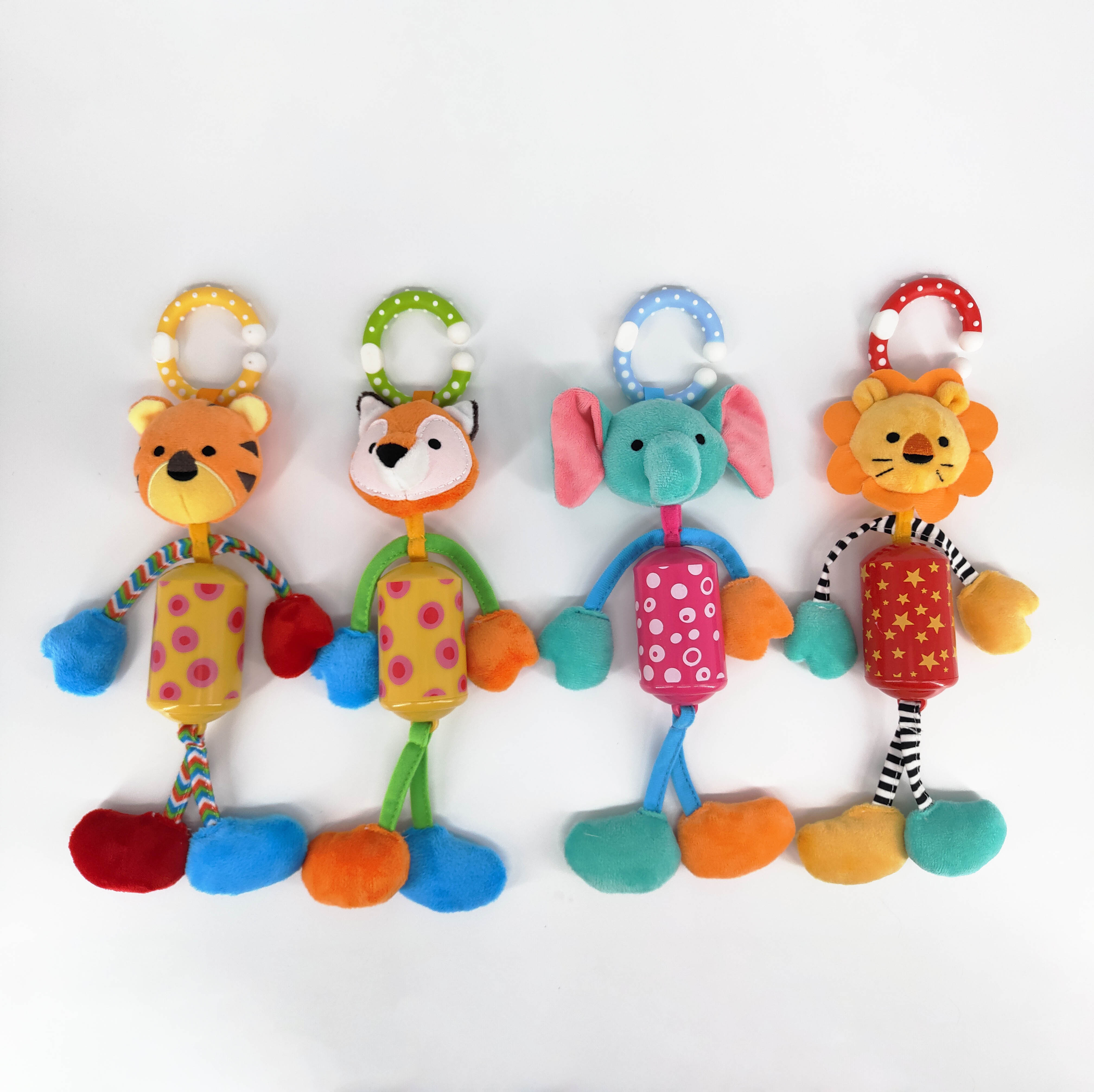 Travelling rattle ,crib and safety seat toy with bell