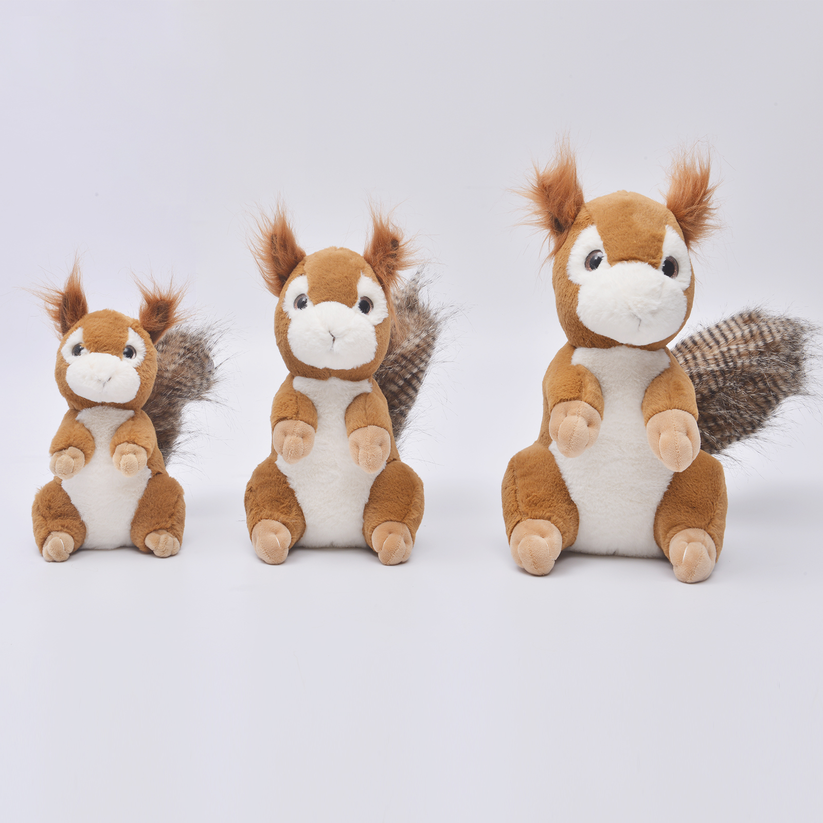 New soft plush squirrel