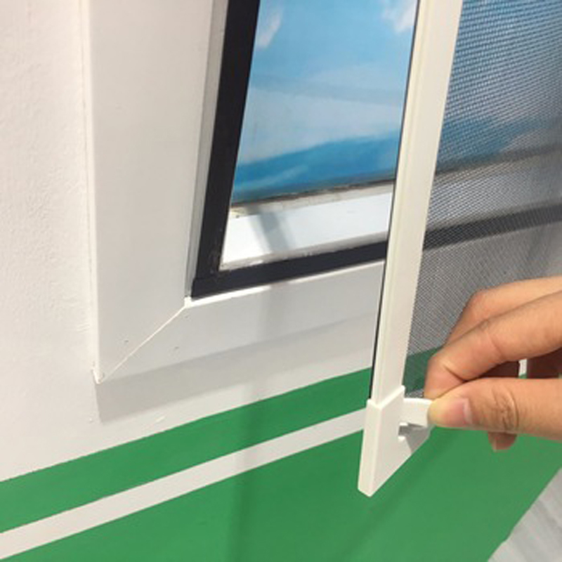 Magnetic window screen,Magnetic fixed screen window