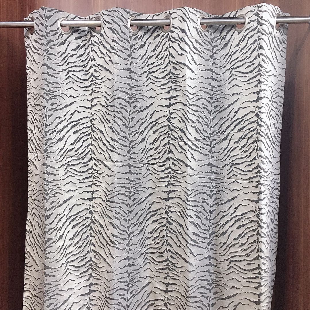 Jacquard Cutain Pair