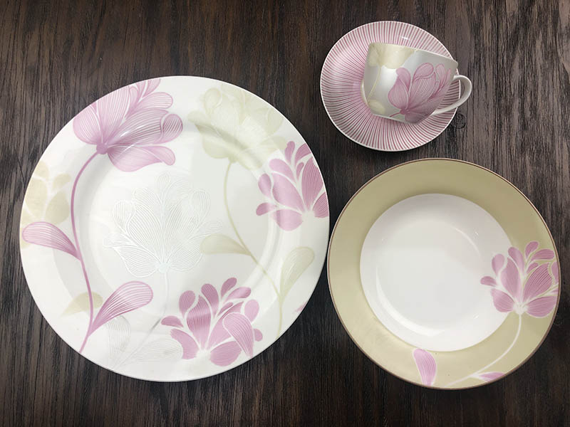 New Bone China Dinner Set