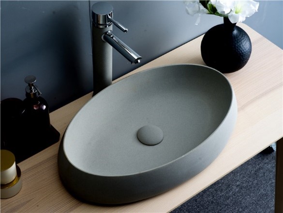 IVO5535LG Contemporary Design Wash Basin in Natural Sandstone