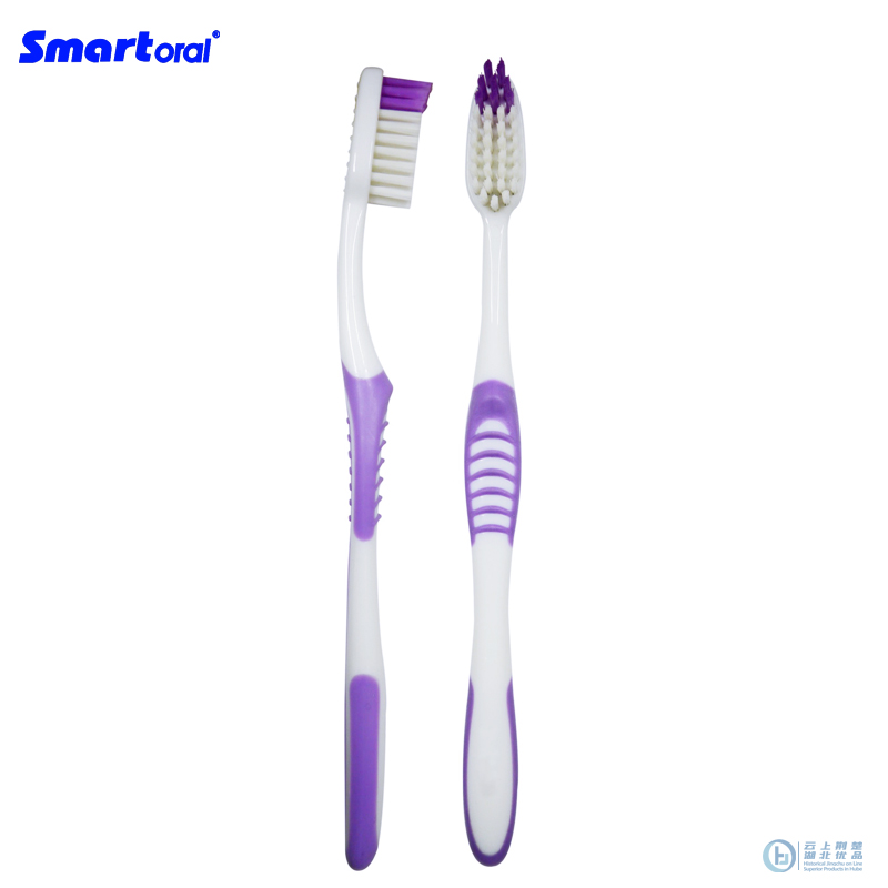 Basic diamond head with Tongue cleaner toothbrush
