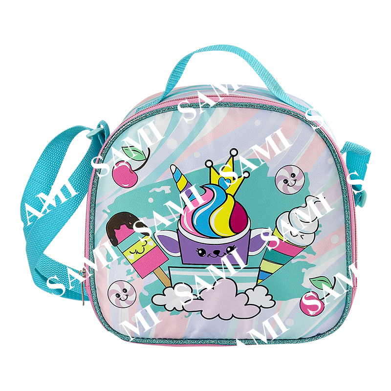 2020 Blue 230D Twill Fragrance Ice Cream Lunch Bag