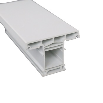 Ivory White Color PVC Extrusion Profile Manufacturer UPVC Doors And Window Frames Profile