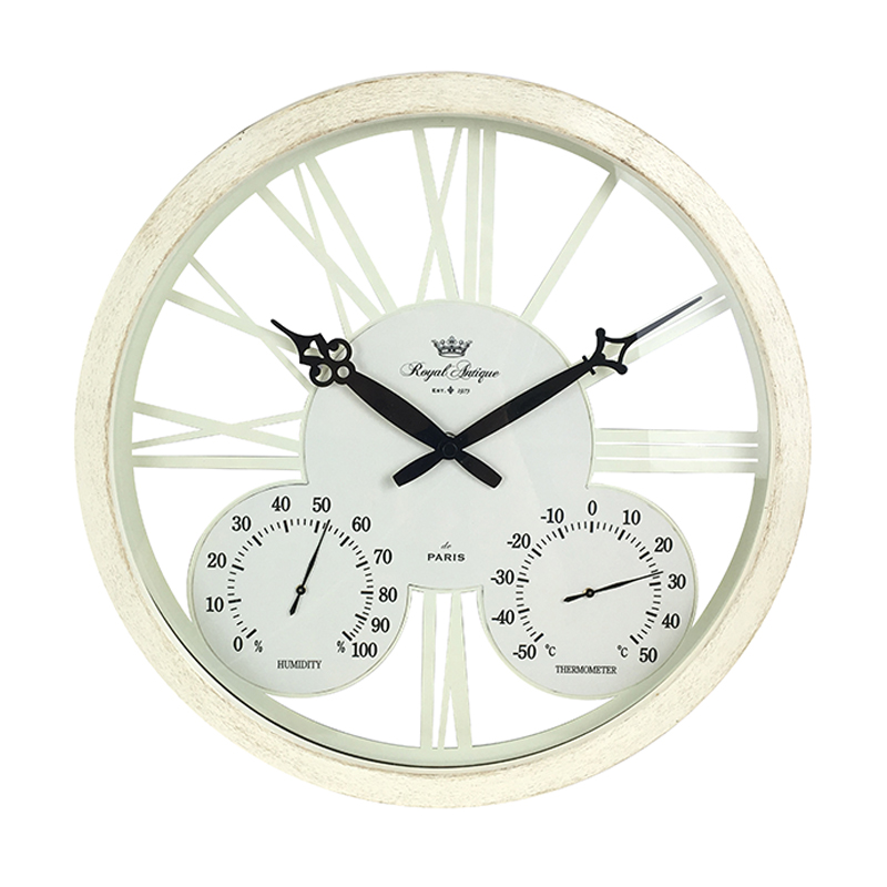 Metal wall clock