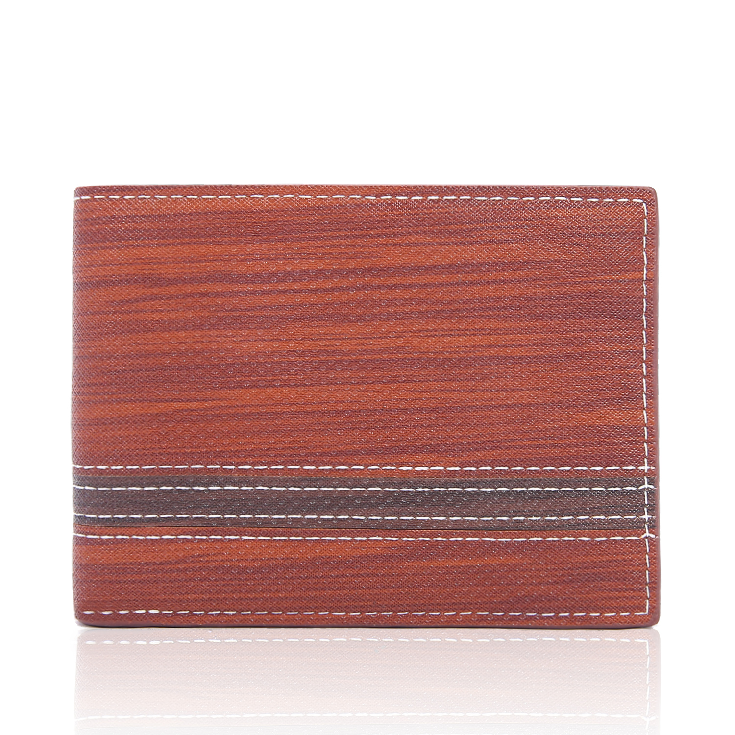 Men quilting seam wallet