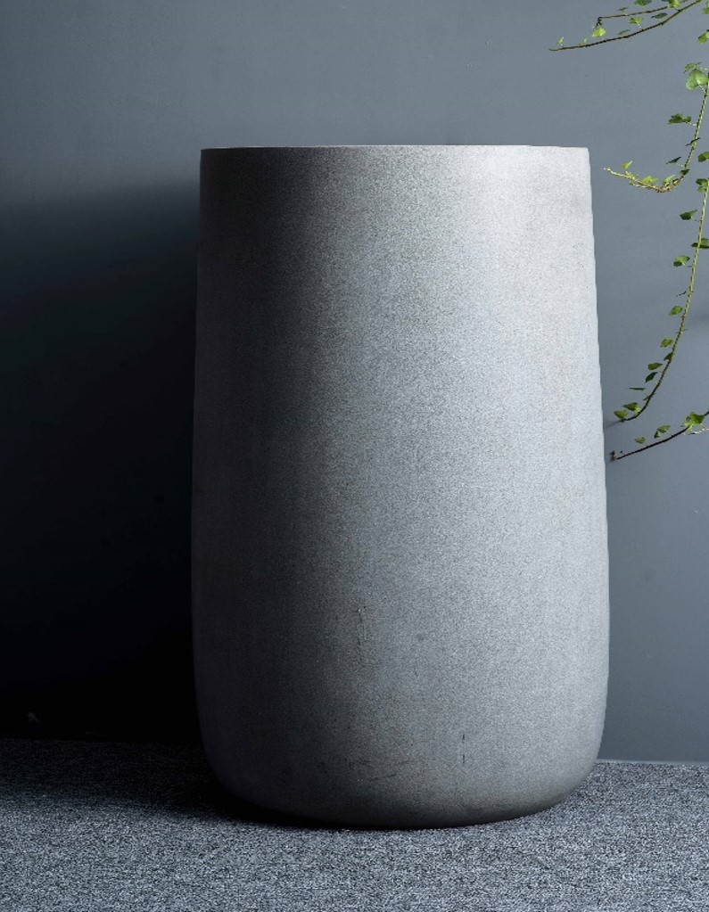 PED-IVO8545LG Sandstone Pedestal Basin