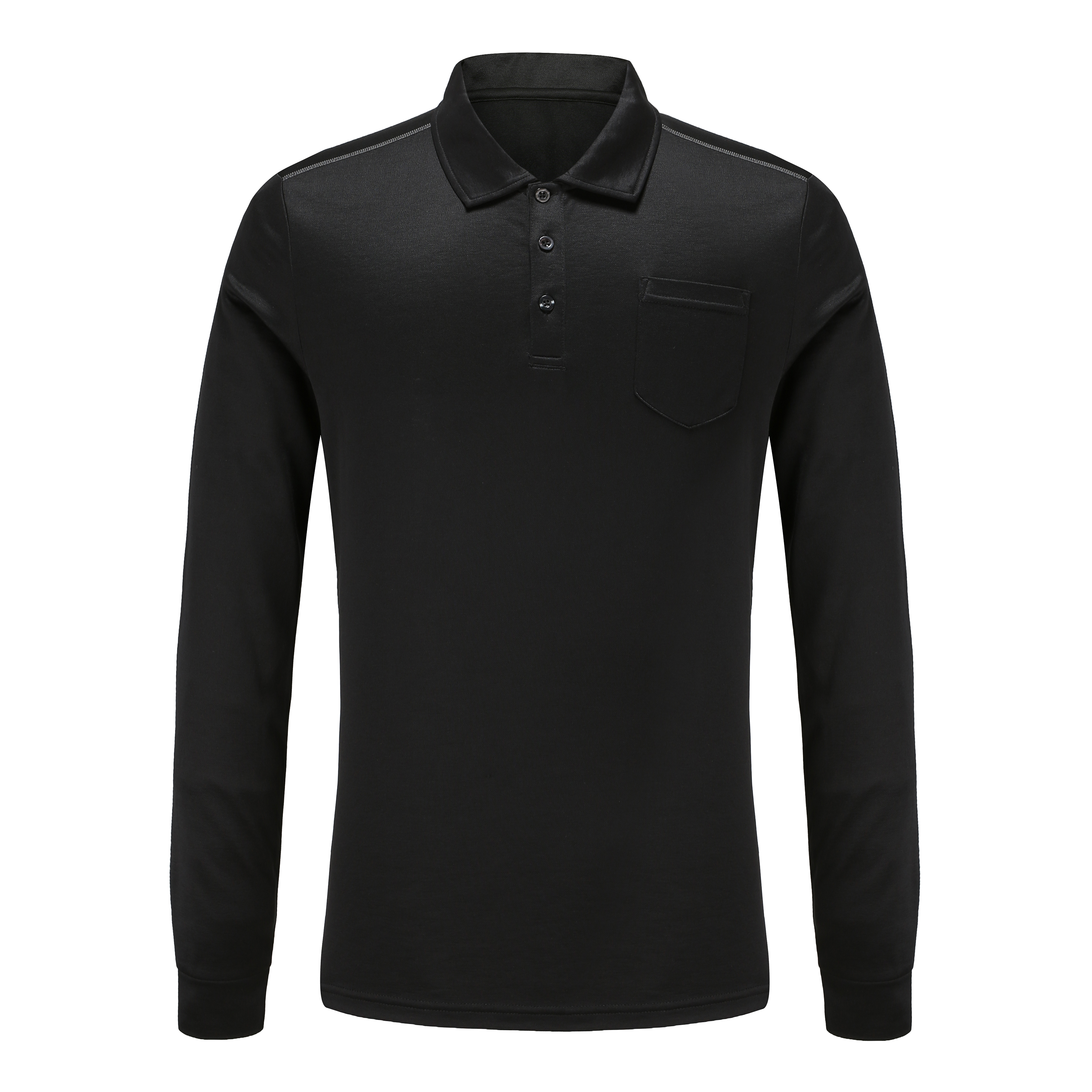 Winter/Autumn Thermolite Wick Moisture &heating Polo Shirt Workwear