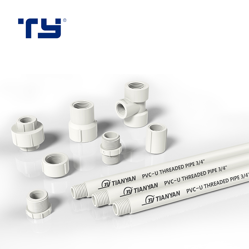 PVC Pipe Fitting Plastic Pressure Pipe Fitting BS Tube fitting