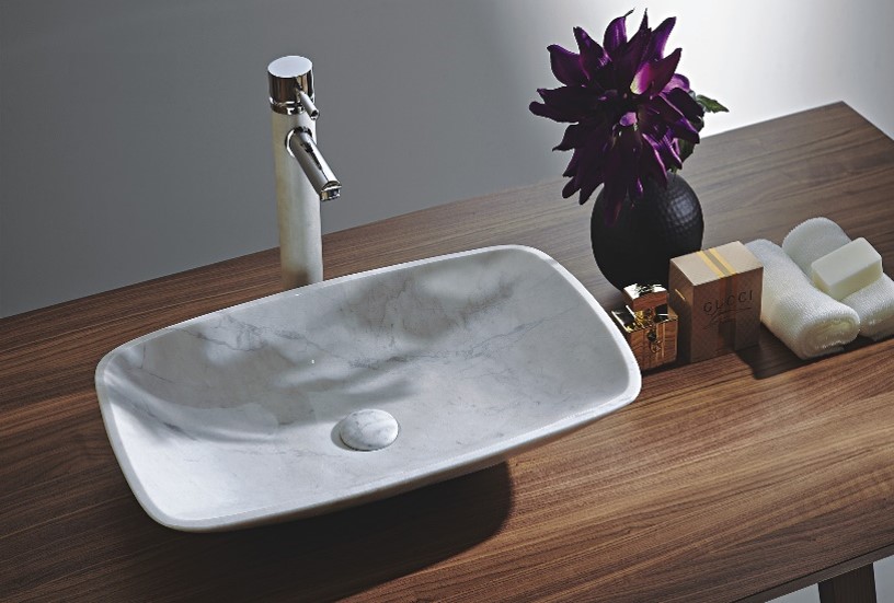 COS5035CA Contemporary Design Wash Basin in Natural Marble