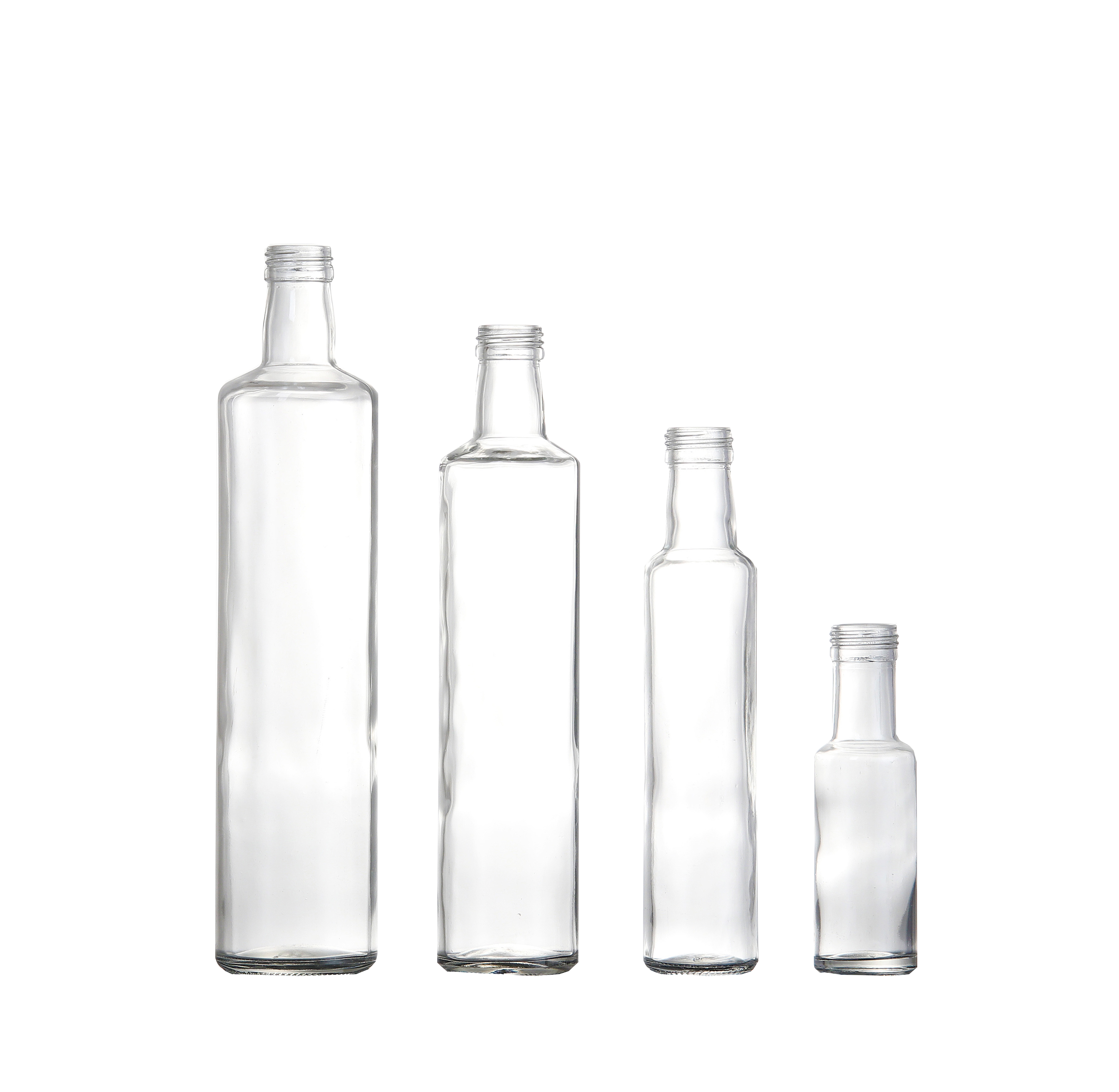 100ml 250ml 500ml 750ml 1000ml Olive oil glass bottle with plastic cap Glass olive oil bottle