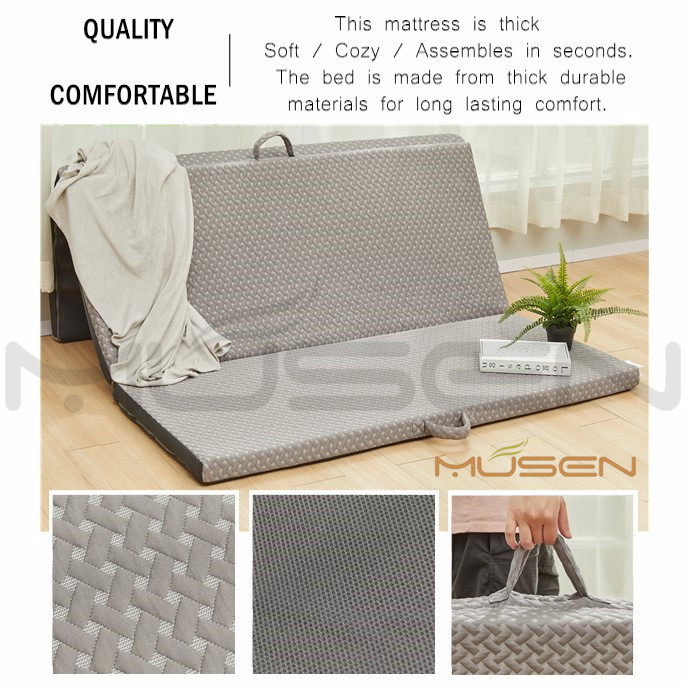 Tri Folding Mattress With Cover