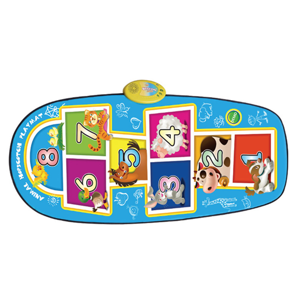 Animal Hopscotch Playmat