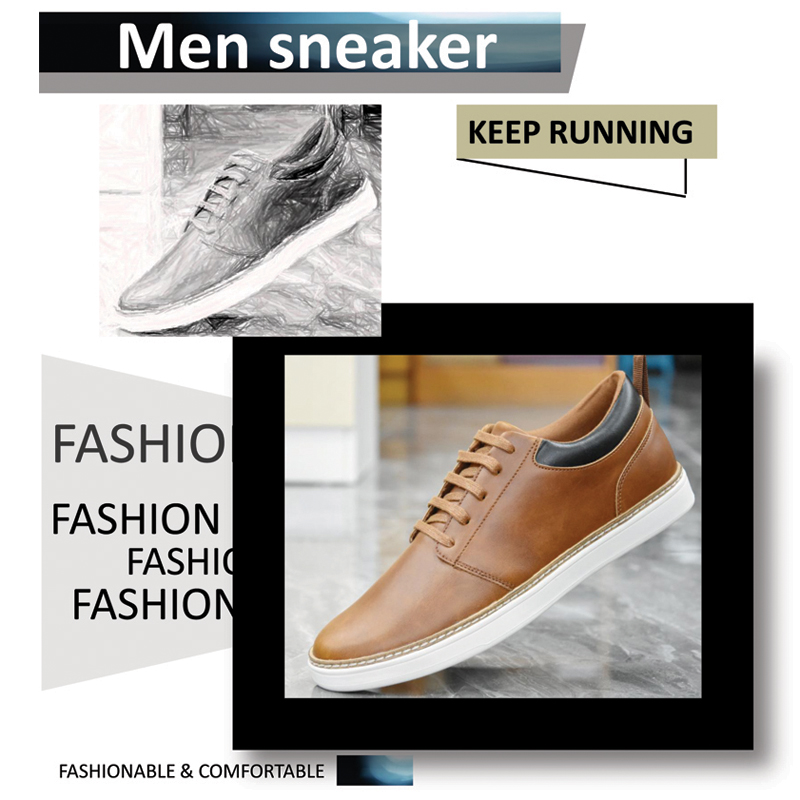 Casual Bicolor Men Shoes Popular New Style