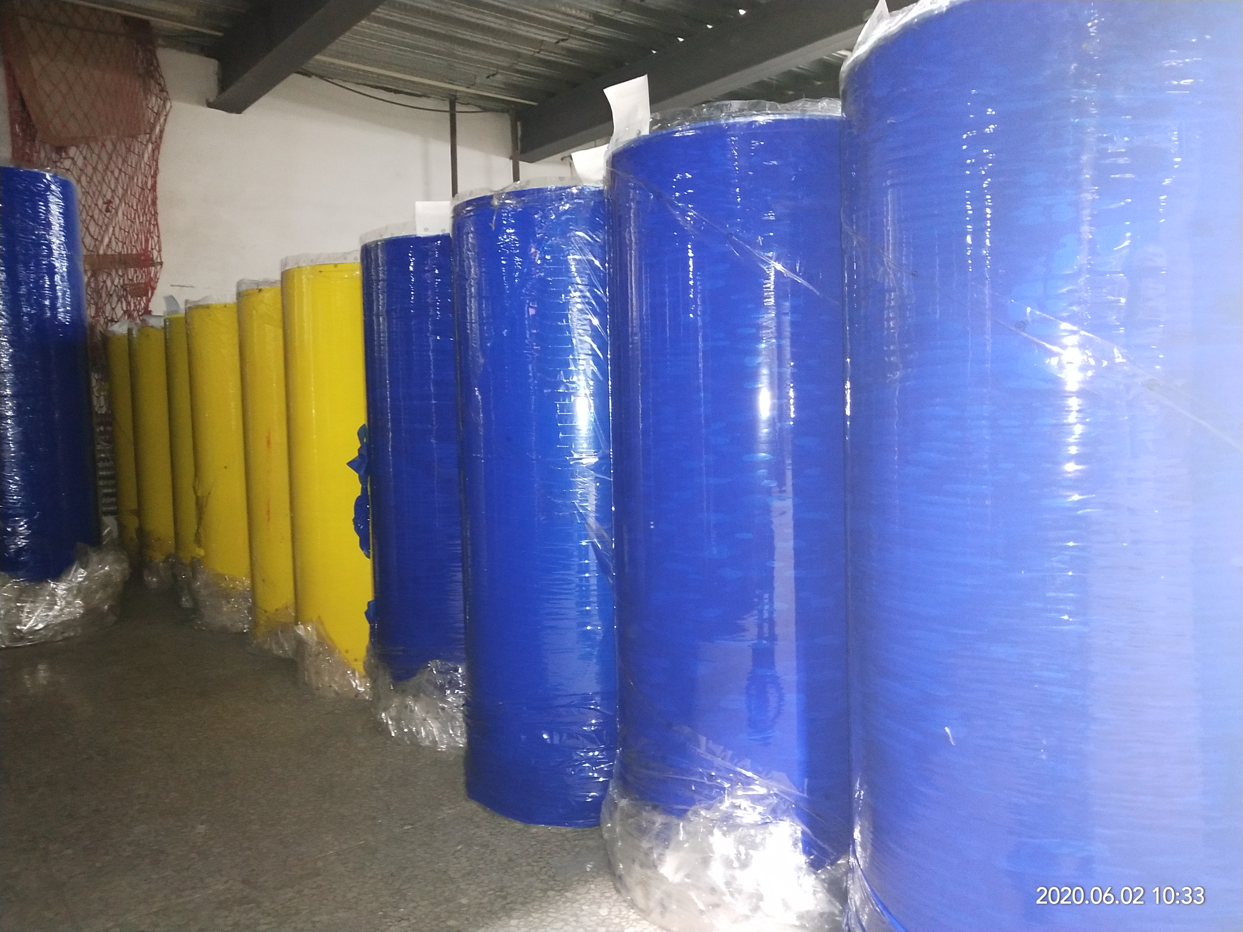 BOPP tape jumbo roll- COLOR red blue green yellow pink orange black white