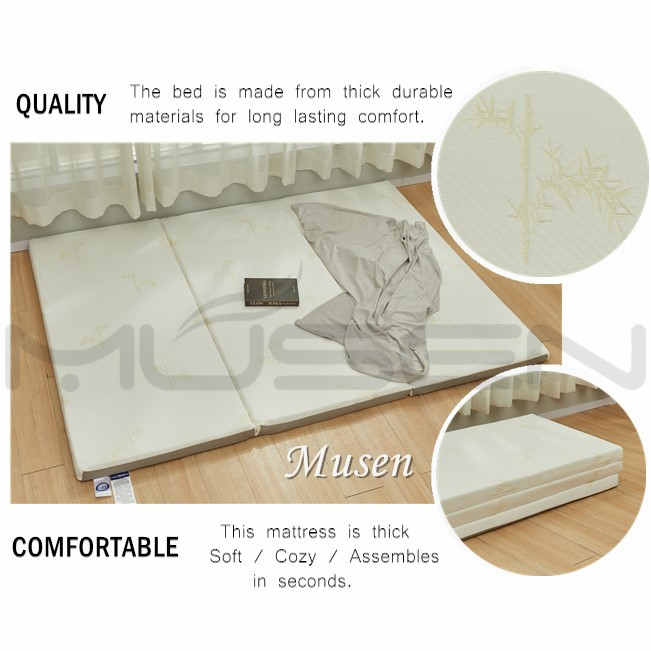 Tri Folding Mattress With Cover