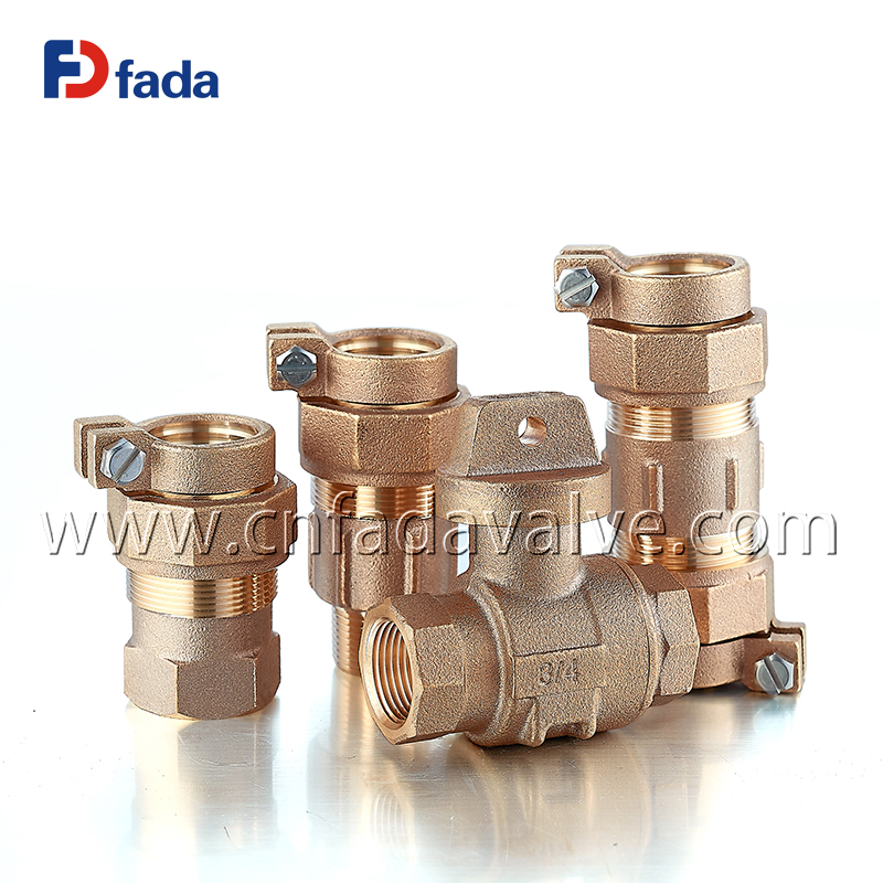 Compression Union • Pack Joint • Water Service • Lead Free Bronze