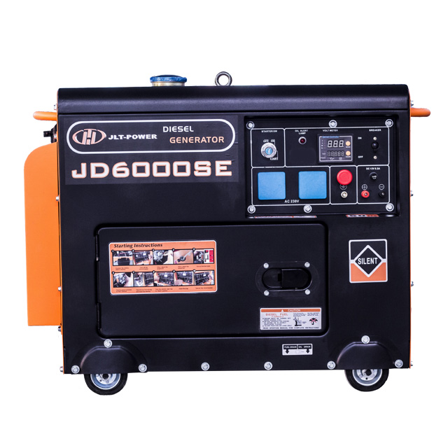 Classic Design Soundproof Diesel Genset 5kva for Home Use