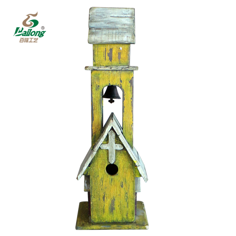 Large wooden bird house