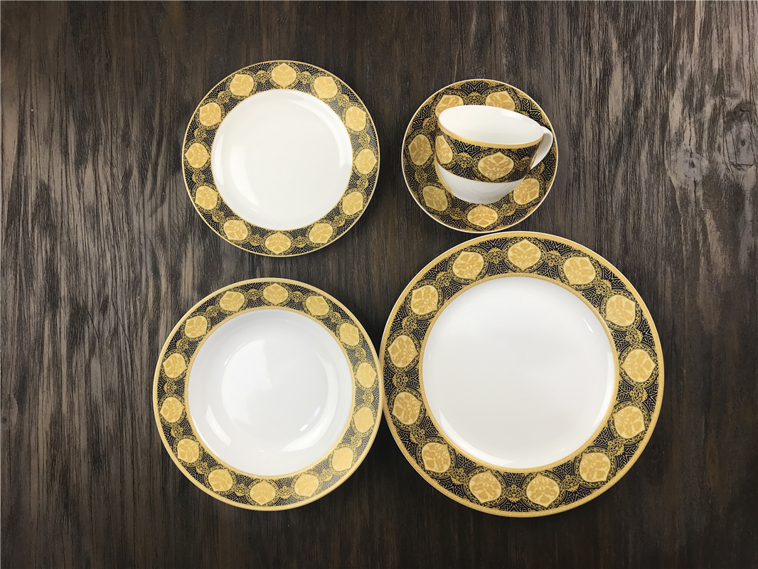 New Bone China Dinner Set